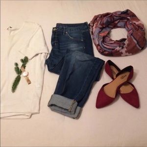 Mossimo Skinny Boyfriend Jeans Size 8